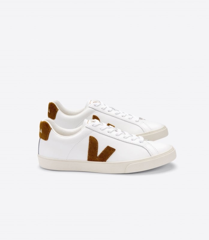 Veja Esplar Leather White Camel Switzerland