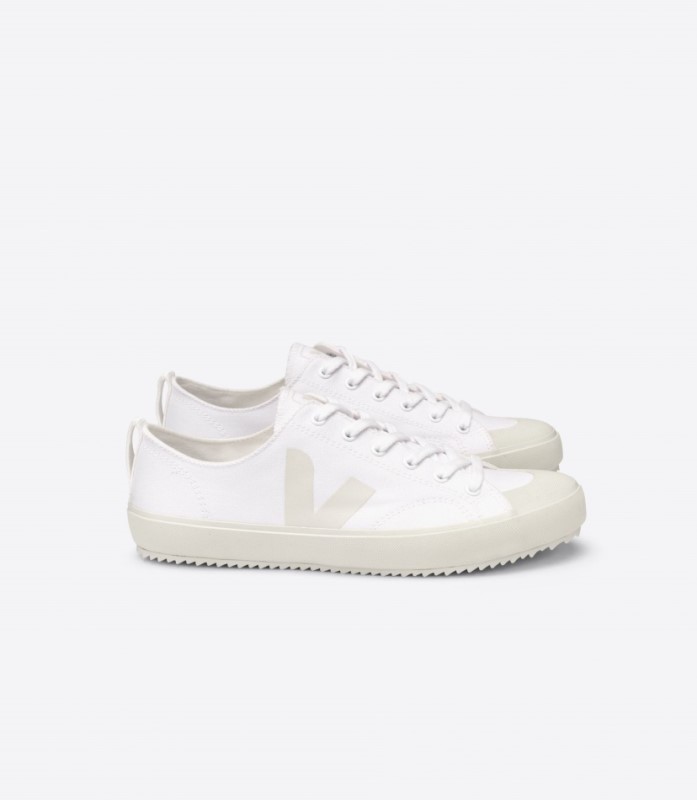 Veja Nova Canvas White Pierre Switzerland