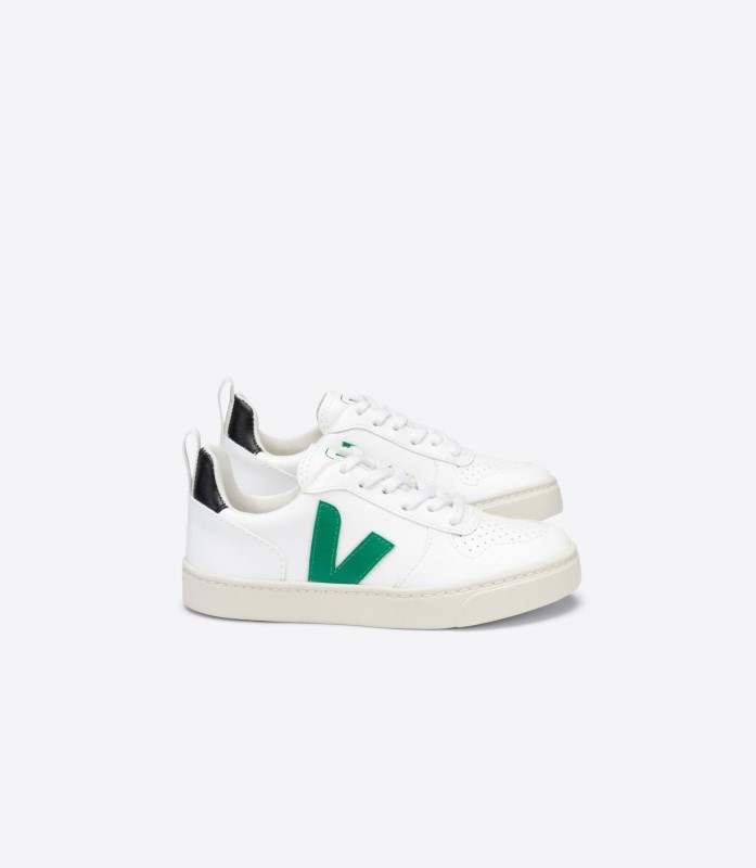 Laces Cwl White Emeraude Black Veja Collection Switzerland