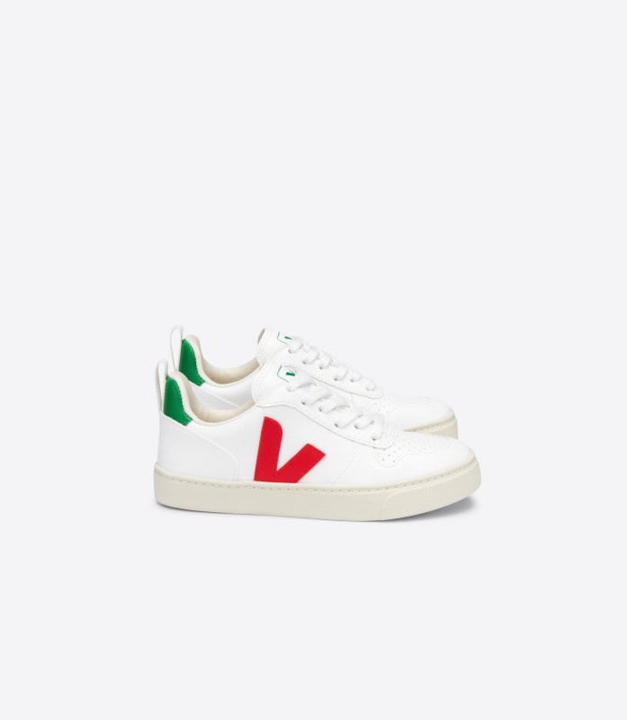 Laces Cwl White Pekin Emeraude Original Veja Switzerland