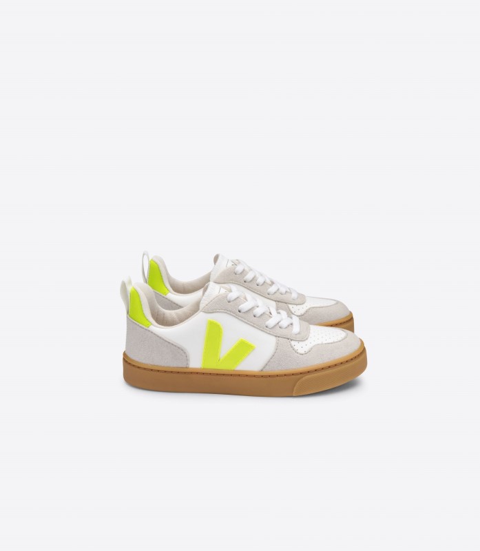 Perfect Laces Cwl White Jaune Fluo Veja Switzerland