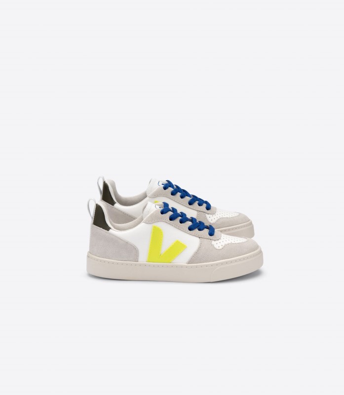 Veja X Bonton White Jaune Fluo Kaki Series Switzerland