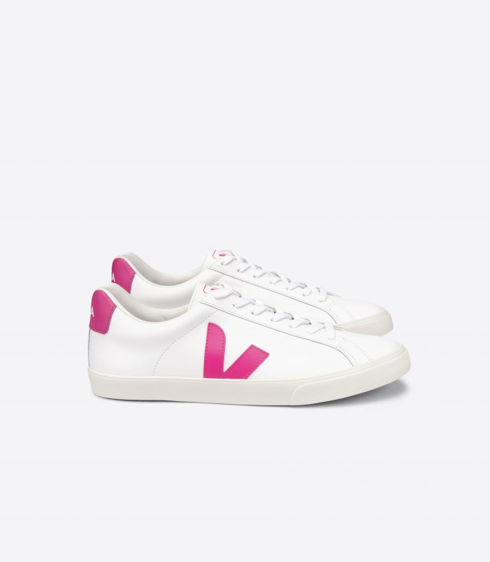 Veja Leather White Mia Collection Switzerland
