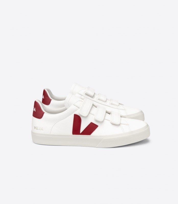 Veja Collection Chromefree Leather White Marsala Switzerland