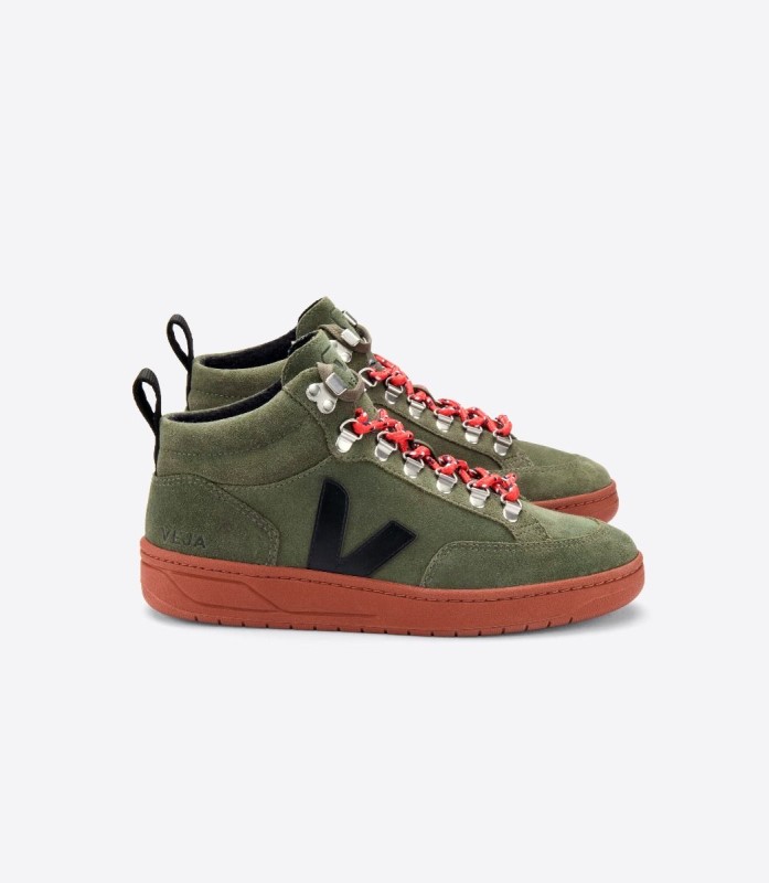 Suede Olive Black Rust Sole Veja Original Switzerland