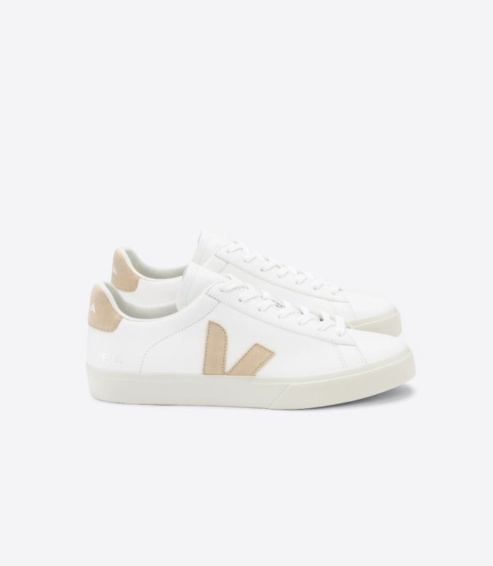 Veja Series Chromefree Leather White Almond Switzerland