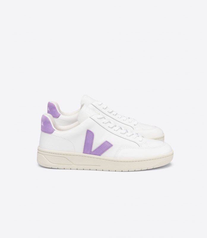 Veja Leather White Lavande Perfect Switzerland