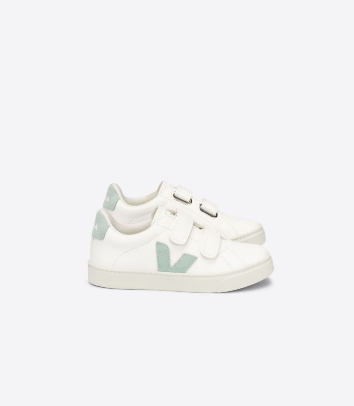 Series Veja Chromefree Leather White Matcha Switzerland