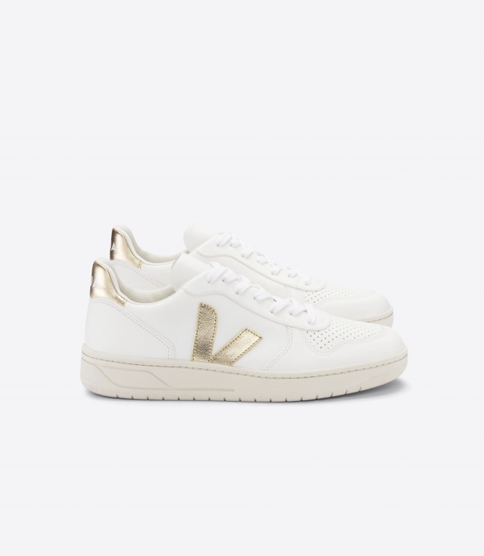 Veja Chromefree Leather White Platine Perfect Switzerland