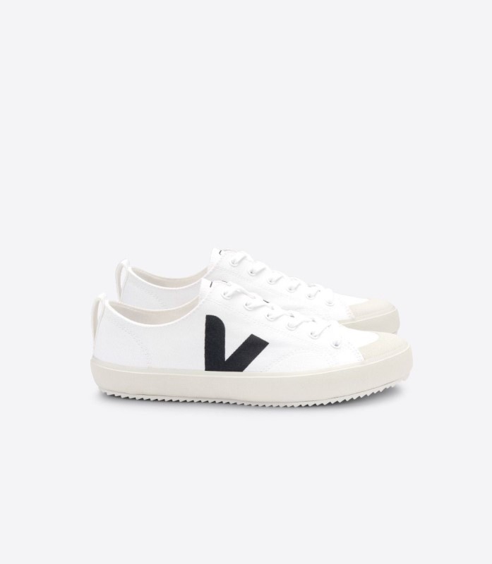 Veja Collection Canvas White Black Switzerland