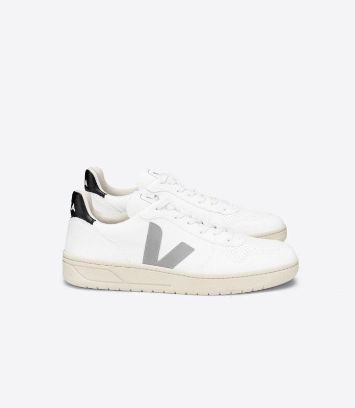 Veja Cwl White Oxford Grey Black Premium Switzerland