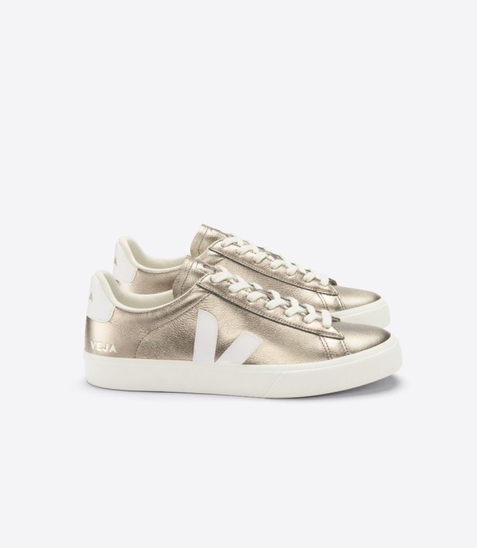 Veja Chromefree Leather Bronze White Series Switzerland