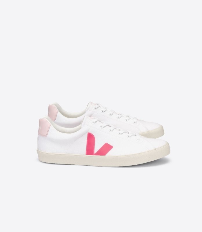 Veja Collection Se Canvas White Rose-Fluo Petale Switzerland