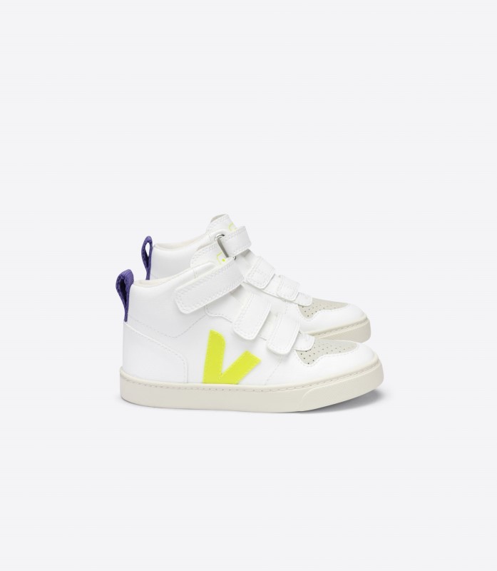 Mid Cwl White Jaune Fluo Purple Veja Switzerland