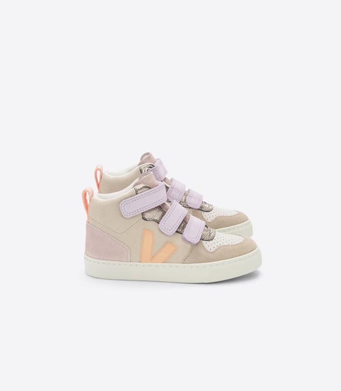 Premium Veja Mid Suede Multico Almond Peach Switzerland