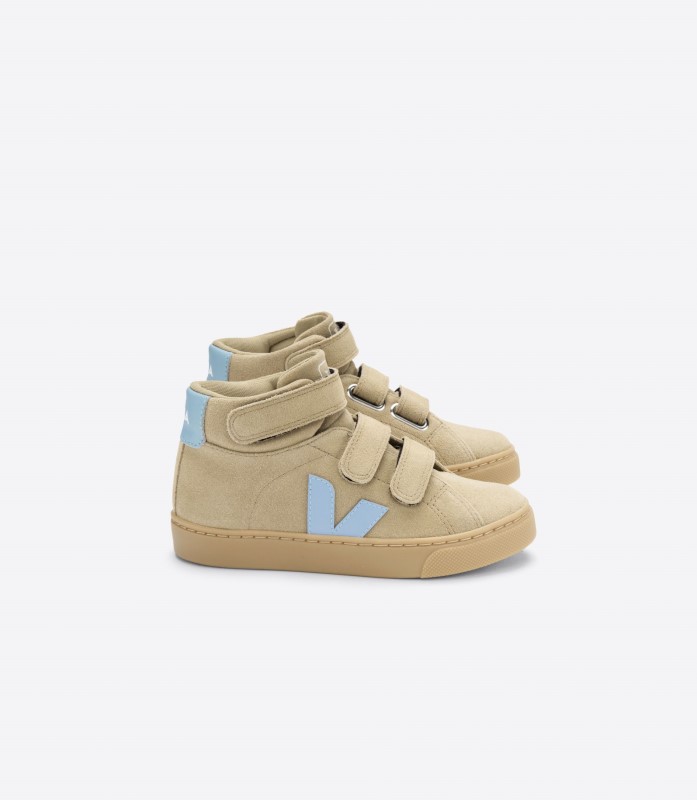 Collection Veja Mid Suede Dune Steel Switzerland