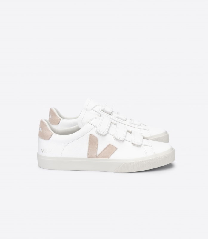 Veja Recife Chromefree Leather White Sable Switzerland