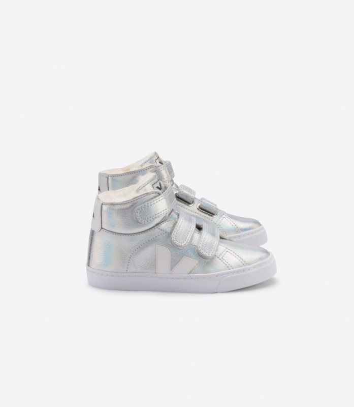 Veja Esplar Mid Fured Leather Unicorn White Switzerland