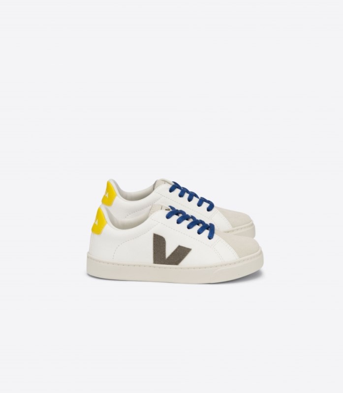 Veja Esplar Laces Chromefree Leather White Moonrock Tonic Switzerland
