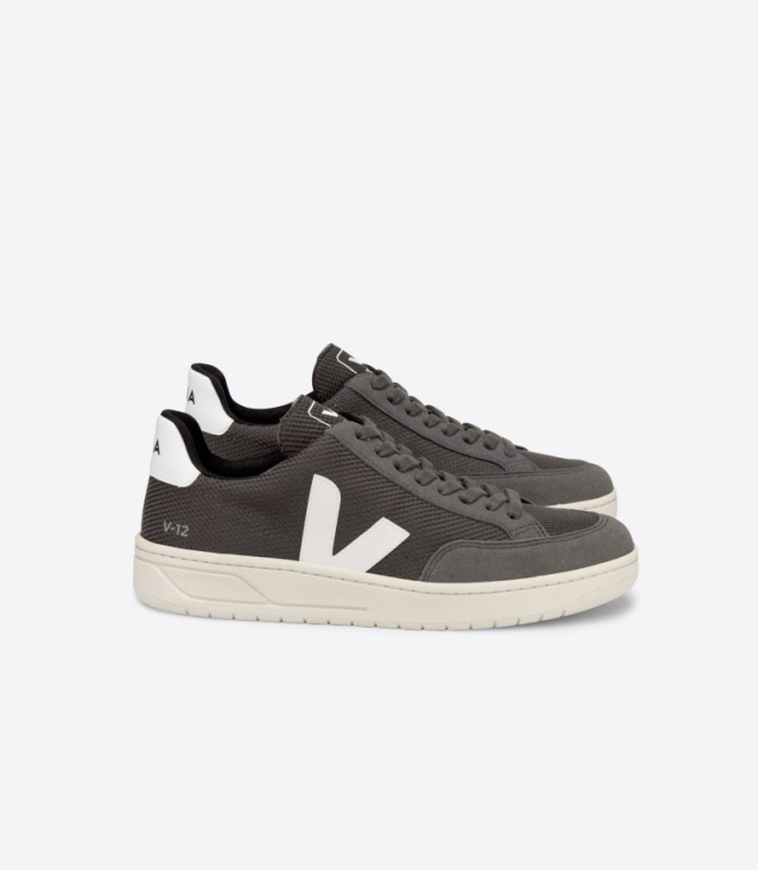 Veja V-12 B-Mesh Grafite White Switzerland