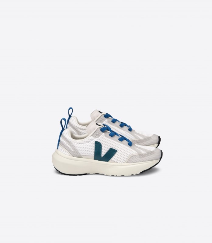 Veja Canary Elastic Laces White Brittany Switzerland