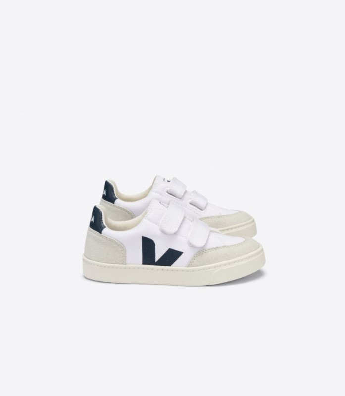 Veja V-12 Canvas White Nautico Natural Switzerland