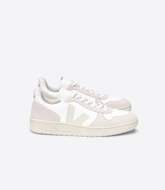 Veja V-10 B-Mesh White Natural Pierre Switzerland