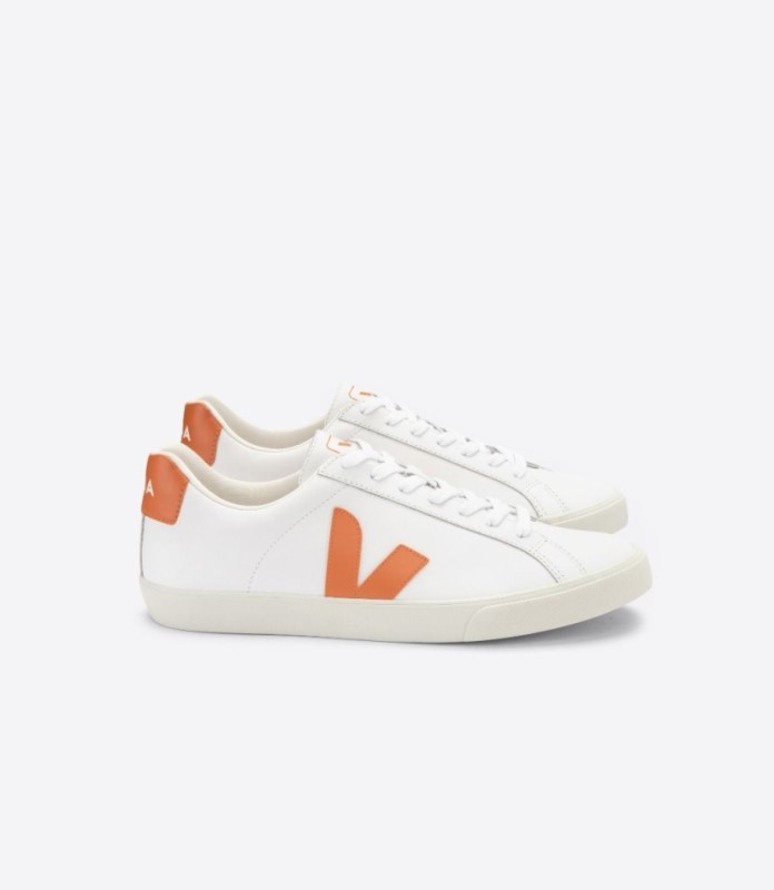 Veja Esplar Leather White Pumpkin Switzerland