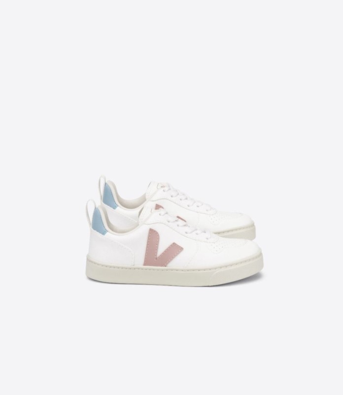 Veja V-10 Laces Cwl White Babe Blue Switzerland