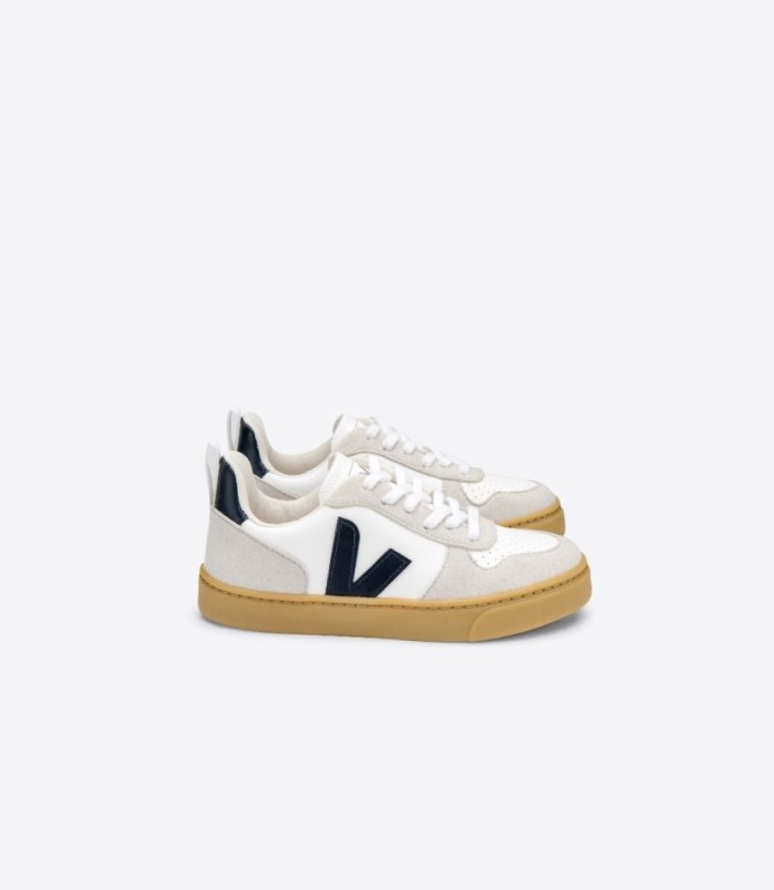 Veja V-10 Laces Cwl White Nautico Switzerland