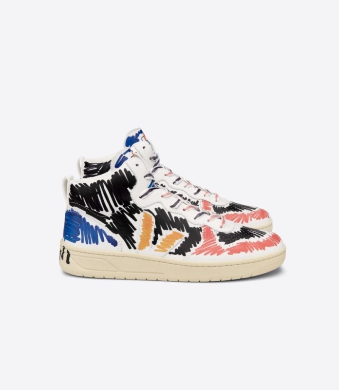 Veja V-15 Leather Veja X Marni Black Switzerland